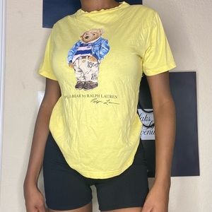 ralph lauren polo bear tee shirt